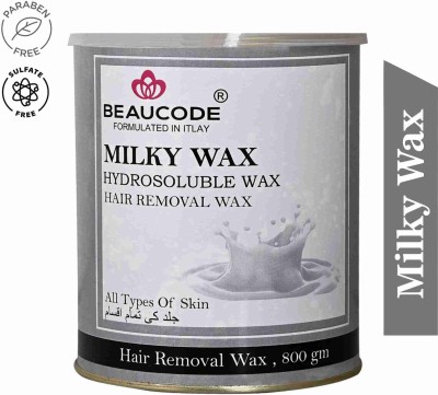 Beaucode MILKY HYDRO-SOLUBLE WAX 800 GM Wax(800 g)