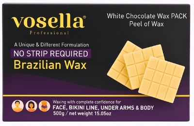 vosella White Chocolate Brazilian Wax Wax(500 g)