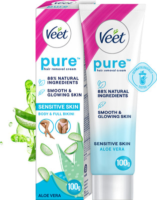 Veet Pure Hair Removal Cream Sensitive Skin Cream(100 g)
