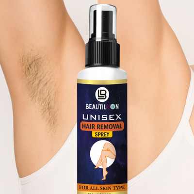 beautiloon Body Hair Removal For Chest, Back, Legs & Under Arms Spray 07 Spray(100 ml)