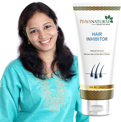 7 Days Natural Hair Inhibitor Permanent Hair Removal Cream Cream(100 g)