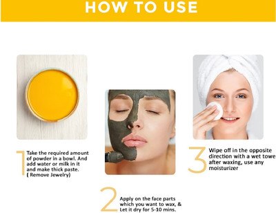 YAWI haldi powder for Glowing Skin for all type skin Powder(100 g)