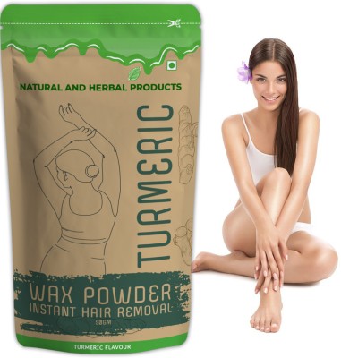 NATURAL AND HERBAL PRODUCTS Face Wax Powder For Women - 5 Min Painless Herbal Powder Wax | Magic Waxing Wax(50 g)