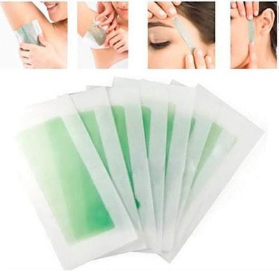 HUZURLU PAINLESS FACIAL WAX STRIPS USE FOR CHIN ,UPPER LIPS ETC. Wax(20 g, Set of 20)