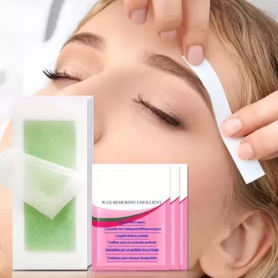 GABBU Hair Removal Ready to Use Cold Waxing Strips(20 Strips)