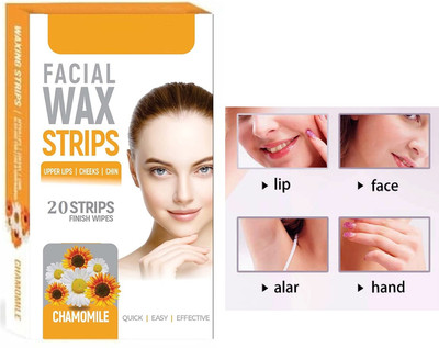 YAWI East To Use Face Wax Strips Strips(10 g)