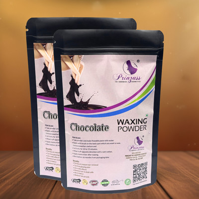 PRINZASS Chocolate waxing powder I unisex Powder(200 g)