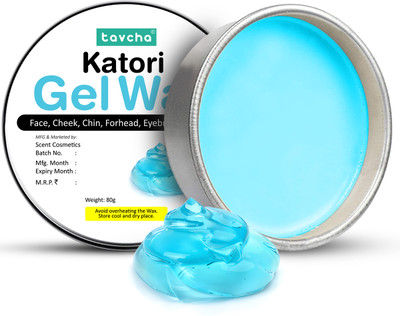 tavcha Katori Gel Face Wax Pack FREE Spatula | Waxing at-home Wax(80 g)