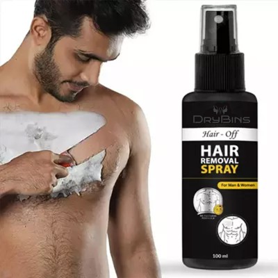 DRYBINS HAIR REMOVES SMOOTHLY | GIVES NICE RESULTS. Spray(100 ml)