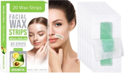 YAWI Easy To Use Facial & Body Hair Removal wax strips Strips(10 g)