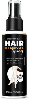 RIVERIYA Hair Removal spray for Men Chest, Back, Legs, Under Arms Spray(100 ml)