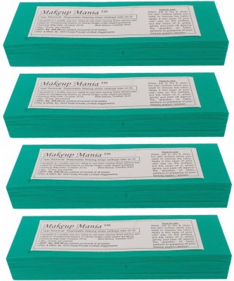 Makeup Mania Waxing Strips - Green-280 Pcs Strips(280 Strips, Set of 4)