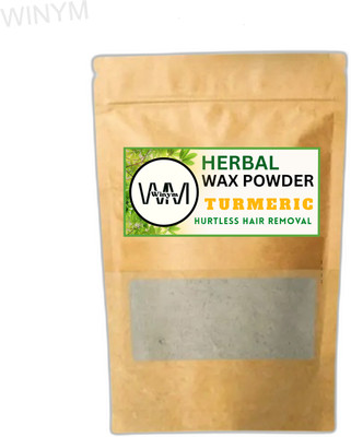 Winym Herbal Brown Wax Powder | Natural Glow Herbal Wax Pack Powder(100 g)