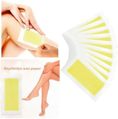 Latixmat Yellow Face Wax Strips 20+2 Wipes Strips Strips Strips(25 g)