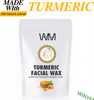 Winym Turmeric Wax Powder for Instant Hair-Free Smooth Skin Powder(100 g)
