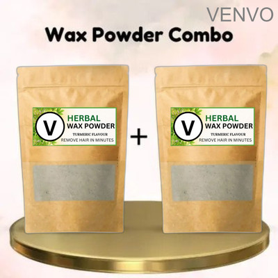venvo Herbal Wax Powder Pack of 2 | Clear Skin Herbal Care Powder(200 g, Set of 2)