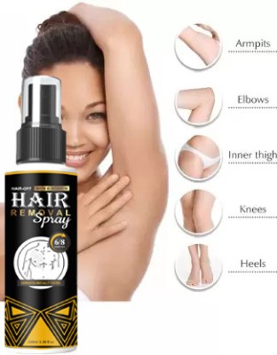 Ontario painless hair removal spray for men & women cream Spray (100 ml) Spray(100 g)