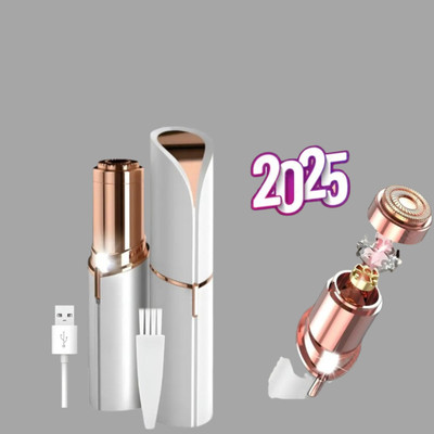 UBRONIK Flawless Hair Remover for Face | Gentle Wax-Free Painless Shaver Strips(1 Strips)