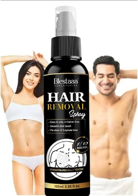 blestaaa essentialss Hair Removal Cream Spray Hand, Leg & Under Arm, Painless Hair Removal Spray.. Spray(100 ml)