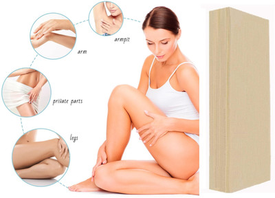 JANOST High Quality Waxing Strips for Hair Removal Plain Strips Strips(100 Strips)