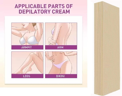 JANOST Use And Home Use. Waxing strips for all type of skin apply to use Strips(100 Strips, Set of 100)