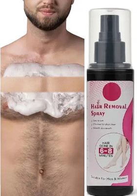 GULGLOW99 Hair Removal spray- Fast & Painless Body Hair Removal Spray for Smooth Spray Spray(100 ml)