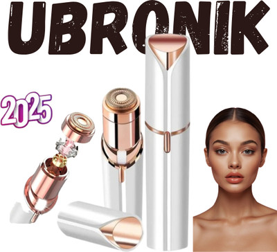 UBRONIK Women’s Painless Facial Hair Removal Shaver | Waxing-Free Groomer Strips(1 Strips)