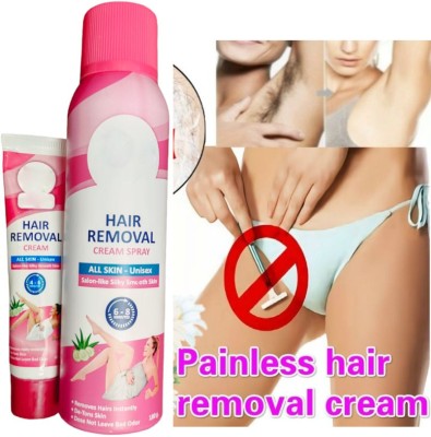 ADJD WOMEN & MEN PRIVATE PARTS FULL BODY HAIR REMOVAL CREAM SPARY Spray(220 g)