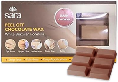 SARA SOUL OF BEAUTY Brazilian Peel off Dark Chocolate Wax(500 g)