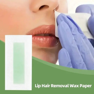 REIMICHI Face Wax Strips Women And Men Hair Removing Waxing Paper Strips(20 Strips)