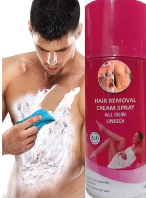 Jiwoo Hair Removal Spray for Men & Women Painless Full Body Spray(180 ml)