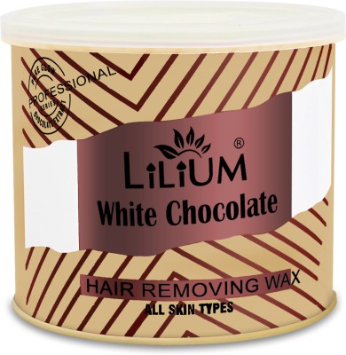 LILIUM White Chocolate Hair Removing Wax | For Arms, Legs | Bikini Line & Full Body Wax(600 g)