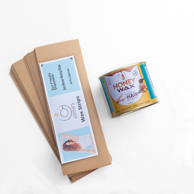 Krinks Hair Removal Sugar Wax, Honey Flavour Wax(600 g)