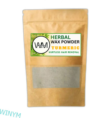 Winym Herbal Brown Wax Powder | Refreshing Herbal Wax Pack Powder(100 g)