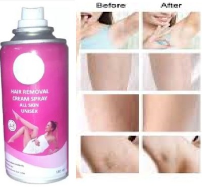 Luipui trending best hair removal spray pack of 1 long lasting Spray(180 g)