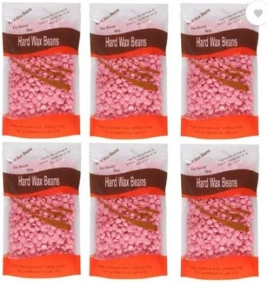 Jollity Hair Removal Beans wax (Multicolor), (100g in each Pack) Wax Wax(600 g, Set of 6)