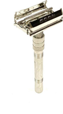 Loyalmart Double Edge Smooth Safety Shaving Razor(Butterfly Open Mechnism,Best Grip), Men