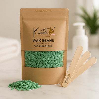 KIRUDI Lavender Hard Wax Beans – Sensitive Skin Stripless Hair Removal Wax(1000 g)