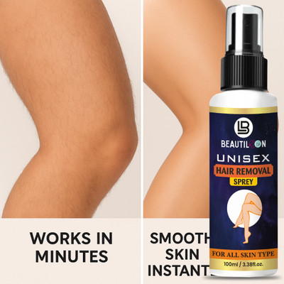 beautiloon Hair Removal Cream Spray for Women & Men Spray(100 ml)