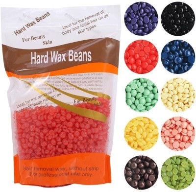 Latixmat High Quality Honey Sugar Bean Wax Depilatory Hard Waxing Beads Hair Removal Wax(100 g)