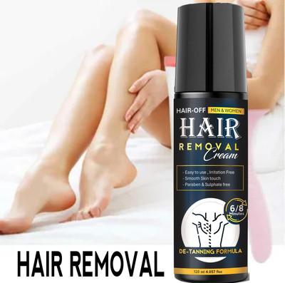 LEETEE 5 Min Formula Painless Body Hair Removal Cream Spray for Men & Women Spray(100 ml)