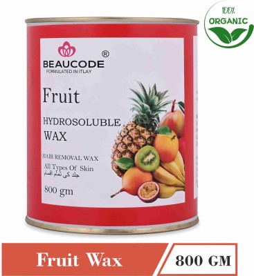 Beaucode Professional Ricaa Fruit Wax Hydrosoluble Wax 800gm Wax(800 g)