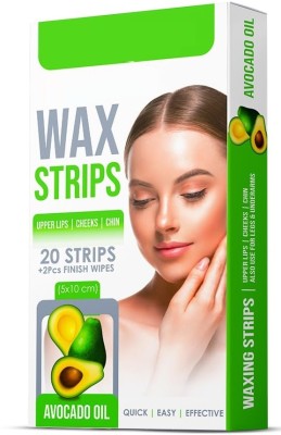 GULGLOW99 Facial Wax Strips For Upper Lip, Facial Hair, Strips(20 ml)