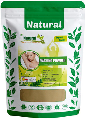 Natural HEALTH & HERBAL PRODUCTS MultaniMitti Flavour Painless Instant Waxing Powder HairRemoval-Legs-PrivatePart Wax(150 g)