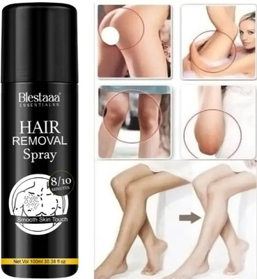 blestaaa essentialss Hair Removal Cream Spray FOR A Hand Leg & Under Arm, Painless Hair Removal Spray(100 ml)