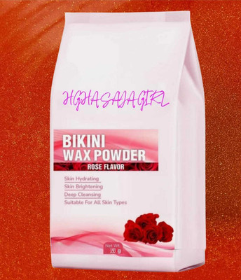 HGHASAYAGIRL Bikini Wax Powder Rose Flavor For Easily Hair Removel For Women 100 Gm 66 Powder(100 g)