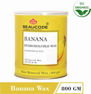 Beaucode Professional Ricaa Banana Wax Hydrosoluble Wax 800gm Wax(800 g)