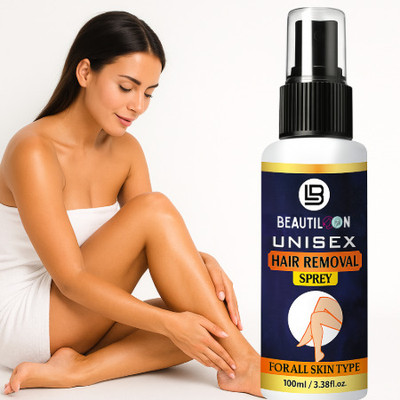 beautiloon Hair Removal Spray for Chest, Back, Legs, Under Arms & Intimate Area Easy To Use Spray(100 ml)