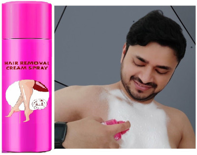 GFSU - GO FOR SOMETHING UNIQUE New Hair Removal Cream Spray Spray(180 g)