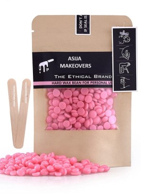 asija makeovers Hard Wax Beans for Painless Hair Removal with 2 sticks Wax(100 g)